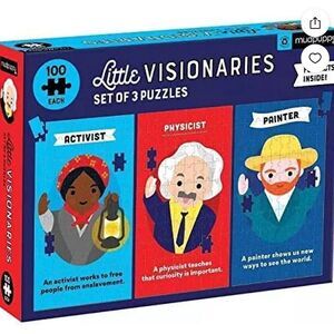 Mudpuppy Little Visionaries Kids' Puzzle Set - 3pk-2 sets for the price of 1